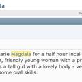 Marie Magdala is Female Escorts. | Lethbridge | Alberta | Canada | EscortsLiaison