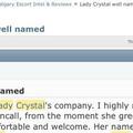 LadyCrysta/CAF REVIEWED is Female Escorts. | Calgary | Alberta | Canada | EscortsLiaison