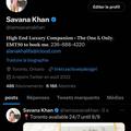 Savana Khan is Female Escorts. | Toronto | Ontario | Canada | EscortsLiaison