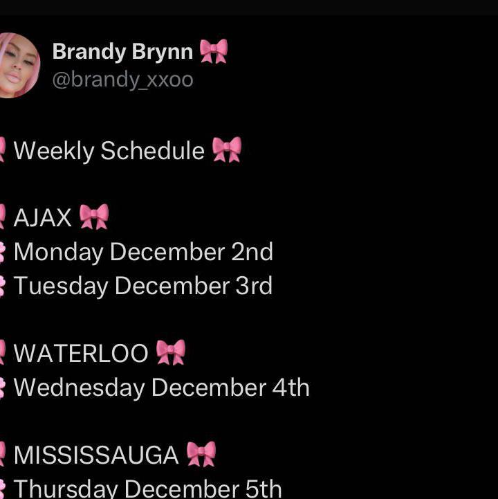 BRANDY is Female Escorts. | Toronto | Ontario | Canada | EscortsLiaison