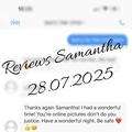 
                        Samantha Well Reviewed
                     is Female Escorts. | London | Ontario | Canada | EscortsLiaison