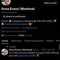 
                        Anna Evans
                     is Female Escorts. | Montreal | Quebec | Canada | EscortsLiaison