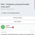 
                        STARR THE SEDUCTRESS
                     is Female Escorts. | Sudbury | Ontario | Canada | EscortsLiaison