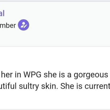 
                        Tina2505152568
                     is Female Escorts. | Moncton | New Brunswick | Canada | EscortsLiaison