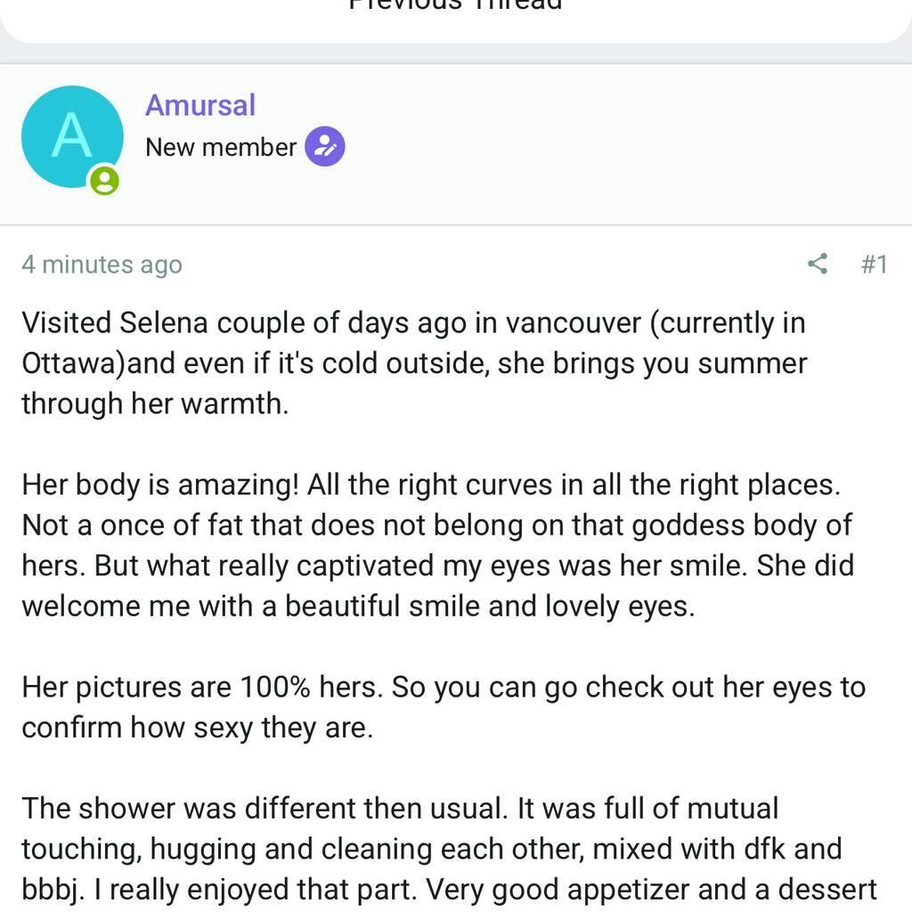 
                        Selena4388331778
                     is Female Escorts. | St. John | New Brunswick | Canada | EscortsLiaison