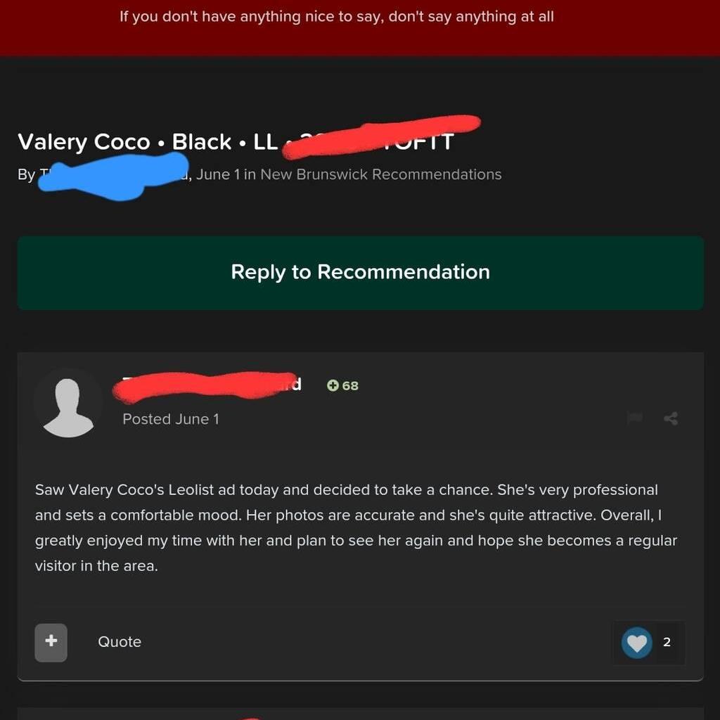 
                        Valery coco
                     is Female Escorts. | Moncton | New Brunswick | Canada | EscortsLiaison