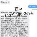 
                        Elle
                     is Female Escorts. | Sarnia | Ontario | Canada | EscortsLiaison
