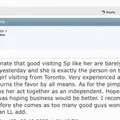 
                        Sabrina
                     is Female Escorts. | Toronto | Ontario | Canada | EscortsLiaison