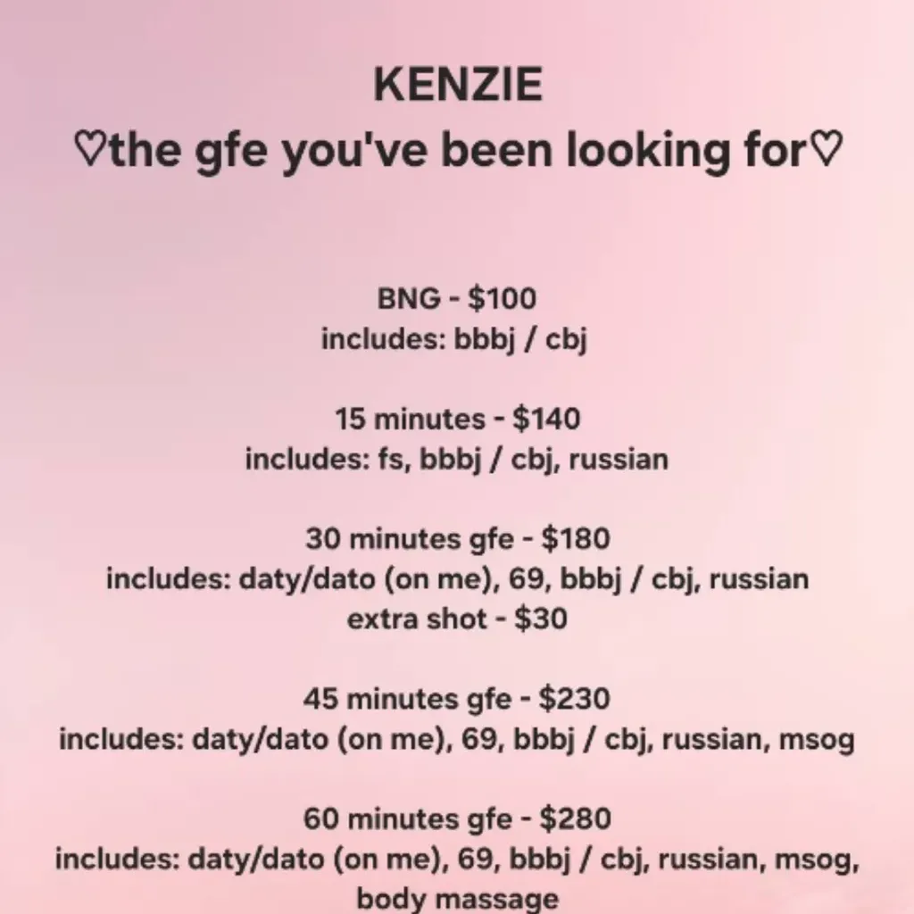 
                        Kenzie
                     is Female Escorts. | Vancouver | British Columbia | Canada | EscortsLiaison