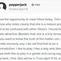 
                        Olivia
                     is Female Escorts. | St. John | New Brunswick | Canada | EscortsLiaison